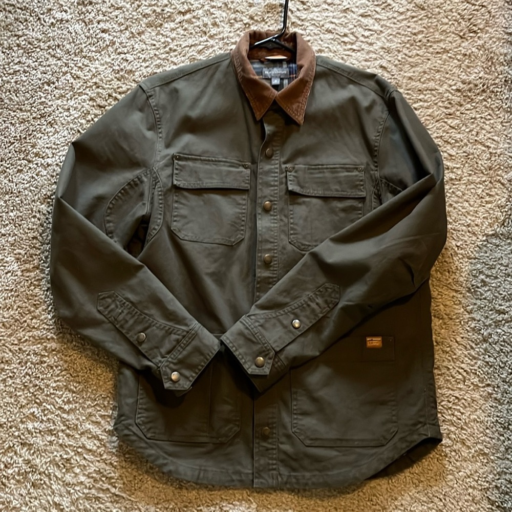 LL Bean Shirt Jacket. Size medium